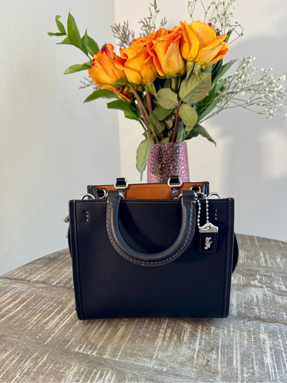*RARE* Coach Rogue 20 with silver hardware